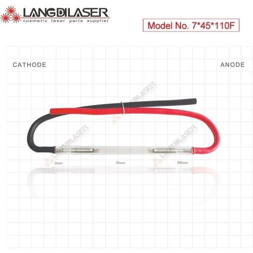 Ipl bulb lamp light: 7*45*110F - wire , E-light IPL Lamp for Beijing zohonice laser machine