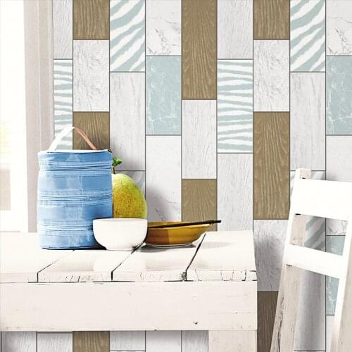 10MX53CM Leopard Print Wallpaper Waterproof PVC Vinyl Tile Wall Papers For Living Room Bathroom Background Wall Papel De Parede