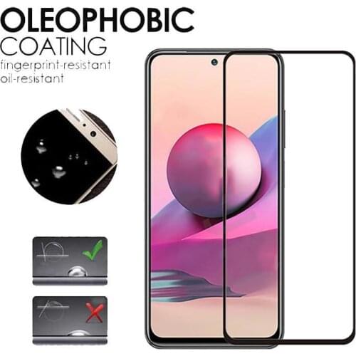 Tempered Glass For Xiaomi Mi 11i Poco F3 M3 C3 X3 F2 M2 Pro For Redmi Note 10 9 Pro Max 10S 9S 9T 9C Full Cover Protective Glass