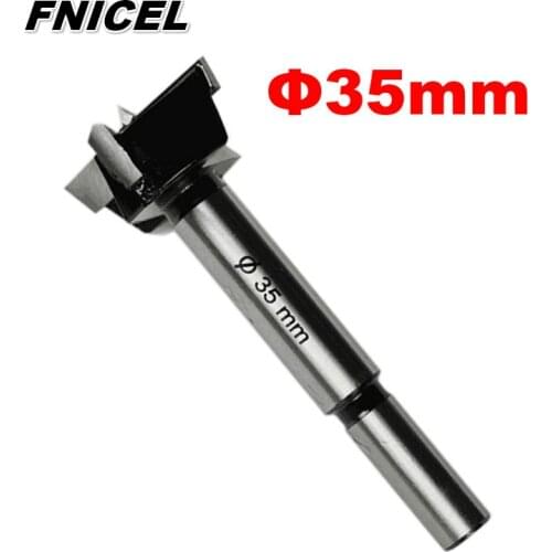 1Pc 35mm Forstner Drill Bit High Quality Forstner Wood Drill Bit Self Centering Hole Saw Cutter Woodworking Tool