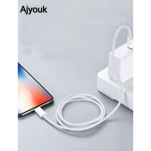 100PCS 1M USB-C PD Fast Charging For Lightning USB3.1 Type-c Charger Adapter Cable Line For iPhoneX/8 /Xs/Xs Max For iPhoneXR