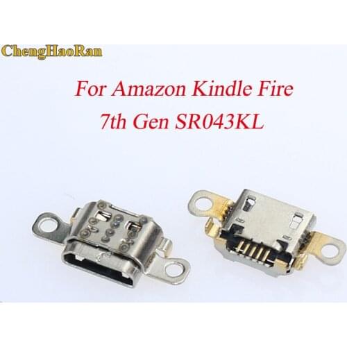 20pcs For Amazon Kindle Fire 7th Gen SR043KL 5 Pin Micro USB Jack Charging Socket Port Connector Power Dock Plug Repair Parts