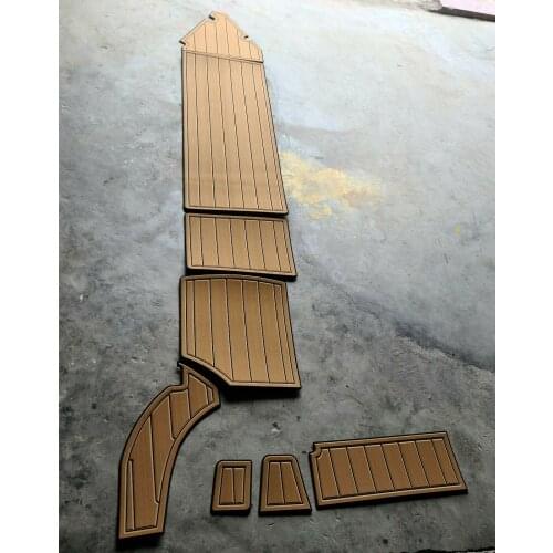 2003 Rinker Fiesta vee 270 Cockpit swimming platform Faux teak 6mm Non-slip mat
