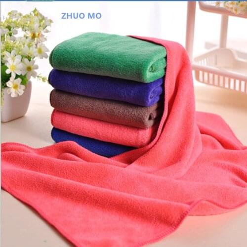 5Pcs 30*70cm Microfiber Face Towel Super Absorbent Quick-drying Car Wash Towel Cleaning Tool Ultra Soft Microfiber Cloth