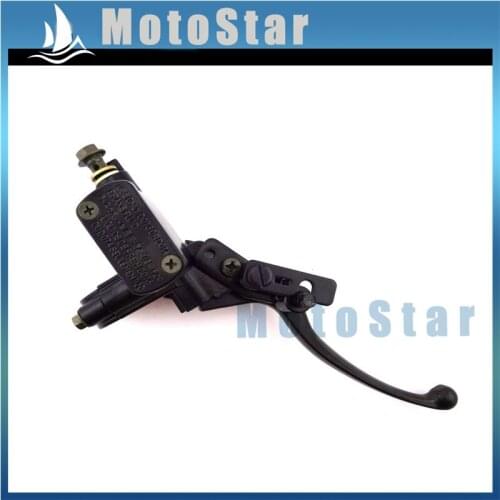 7/8'' Chinese Alloy Hydraulic Brake Master Cylinder Right Handle Lever For 50cc 70cc 90cc 110cc 125cc 150cc ATV Quad 4 Wheeler
