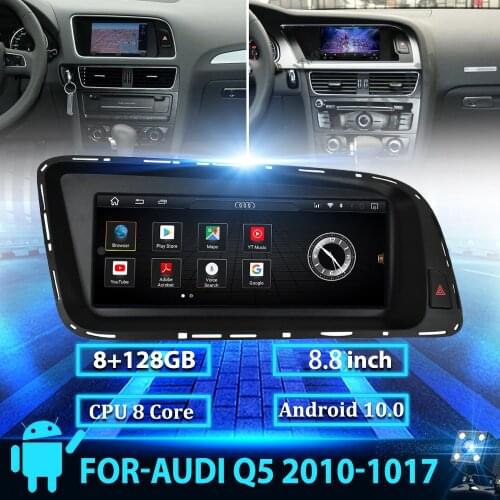 8.8 Inch Car DVD Multimedia Player For-AUDI Q5 2010-2017 Android Radio Player GPS Navigation