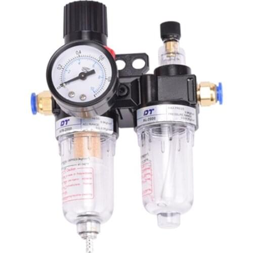 AFC2000 1/4''Air Filter Regulator Oil Water Separator Trap Compressor Filter