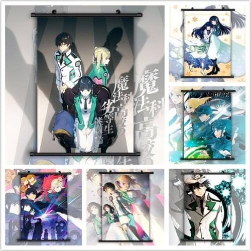 WTQ The Irregular At Magic High School Shiba Miyuki Tatsuya Angelina Kudou Shields Canvas Anime Posters Wall Art Home Decor