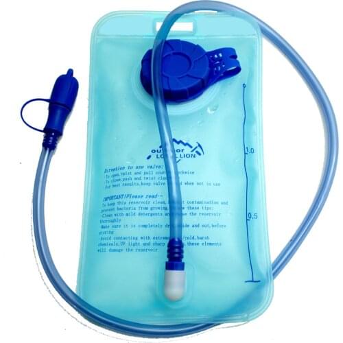 B89 Food Grade 1L-2L EVA Straw Water Bag Outdoor Riding Cross Country Running Backpack Water Bag