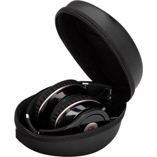 Headset Earphones Carrying Bag case Zipper Travelling Cover Shell for Foldable Sennheiser Monster Dr Dre Beats Solo Studio Sony