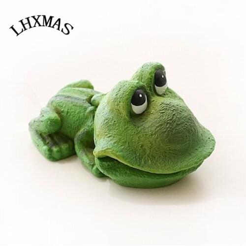 Frog Shape Aquarium Fish Tank Decor Ornament Oxygen Pump Air Bubble Decoration Air Pump Drive Toy Ornament A094