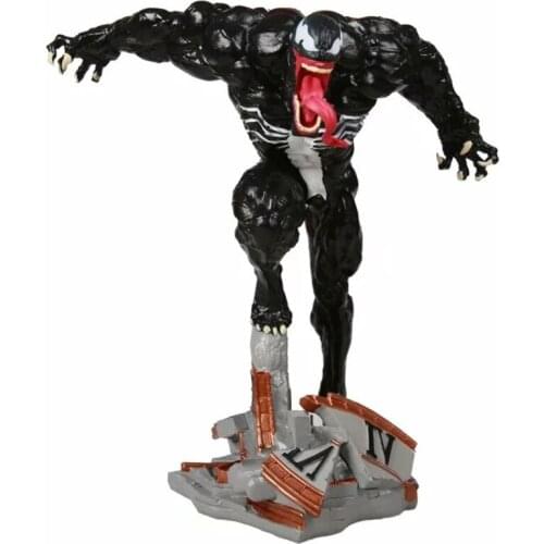 Disney Marvel Legand Anime Action Figure XM Venom Figma 25cm PVC Superhero Avengers Model Desktop Collection Toys For Children