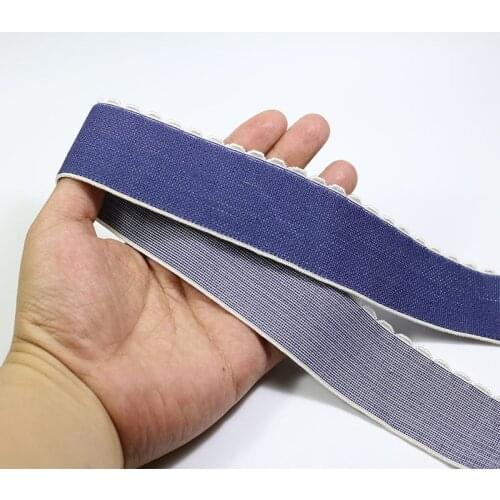 Cowboy Bluetooth edge Elastic bands for clothes 38MM Elastic ribbon DIY Sewing Accessories rubber band elastic bands for fit