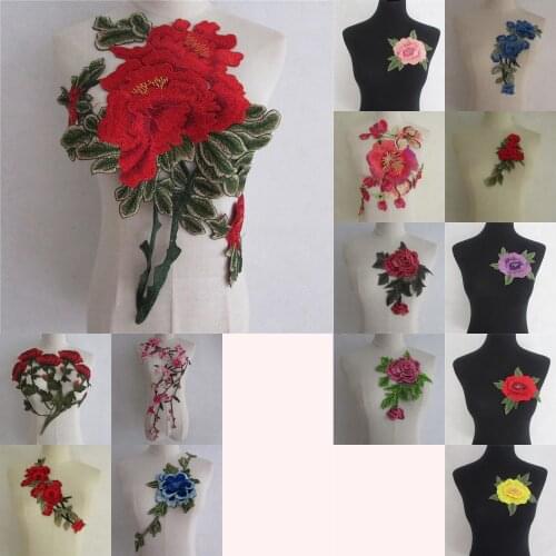 High Quality Lace Fabric Sewing Embroidery Applique Lace Collar Neckline DIY Sewing Decoration Clothing Accessory Craft supplies