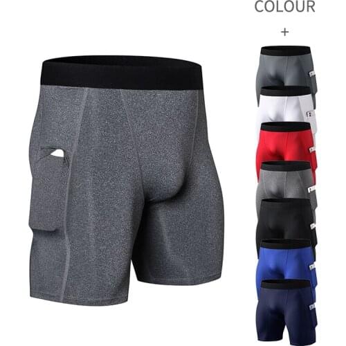 Summer Compression Short for Men Running Tights Mens Quick Dry Pants Racing Shorts Leggings Gym Athletics Short Sport Short