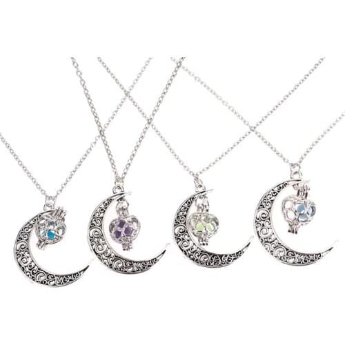 New Fashion Luminous Glow In The Dark Necklace Pendant Necklace For Women Wholesale