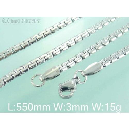 Wholesale Stainless Steel Jewelry Fashion Small Chain Necklace For Woman Design Vintage Hot Selling G7N4161