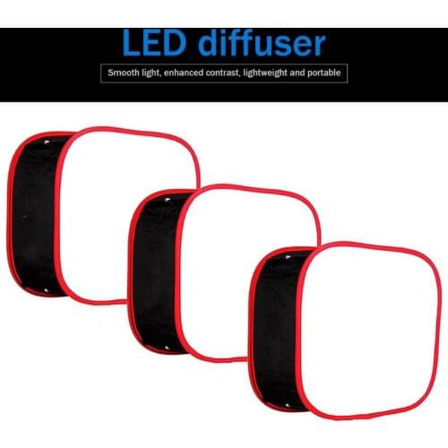 Portable Collapsible Softbox 40x40cm Lighting Photography Softbox for Studio LED Light Panel for Yongnuo YN600 YN900