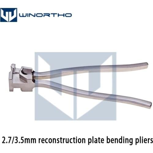 2.7mm and 3.5mm reconstruction plates bending pliers irons veterinary orthopedic instruments pet animal