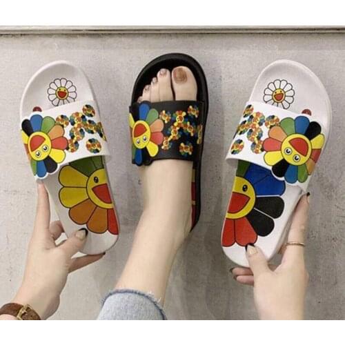 Luxury Designer 2021 Women Thicken Summer Slippers Home Solid Indoor Bathing Shoes Minimalist Fashion Serrated Edge Soft Sandal