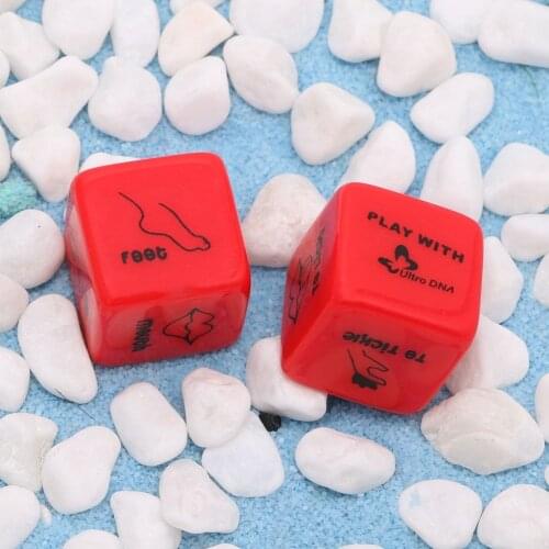 Love Dices Funny 12 Side Sex Position Dice Bachelor Party Adult Couple Lover Novelty Gift #E015C