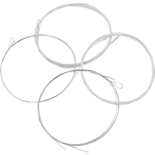 1Set Mandolin Strings Set High Carbon Silver Wrapped Copper String E/A/D/G Mandolin Stringed Instrument Accessories