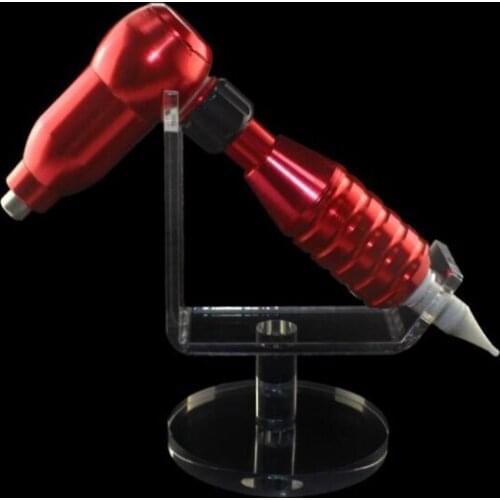 1pc Acrylic tattoo machine rack tattoo electric pen machine display holder accessories