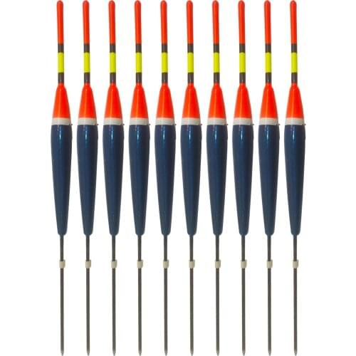 10pcs Collection Fishing Bobbers Cork Floats Kit Antenna Balsa Wood 2g/3g Buoy Fishing Tackle corchos de pesca Dropship