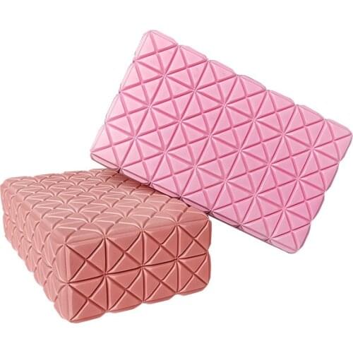 Yoga Block Exercise Brick High-Density EVA Massage Block Lightweight Dance Aid Foam Brick Yoga Accessories