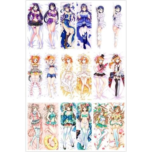 Anime Dakimakura Body LoveLive! Schoolidolproject Girl Pillowcase Pillow Case Cover Manga 1