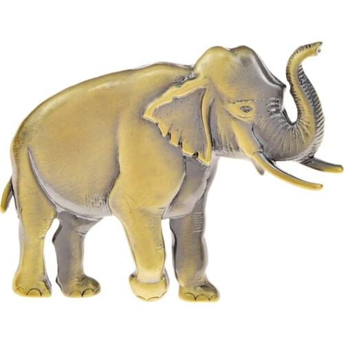 CINDY XIANG Vintage Elephant Brooch Animal Design Women And Men Unisex Pin Retro Style Jewelry 3 Colors Available Good Gift