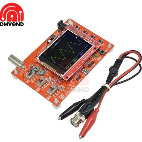 DSO138 2.4" TFT Digital Oscilloscope 1Msps + Probe Analog Bandwidth (Welded) 12 Digits STM32F103C8 ARM Cortex-M3