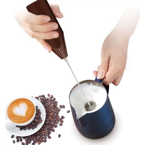 Mini Electric Milk Frothers Drink Foamer Whisk Mixer Stirrer Coffee Egg Beater