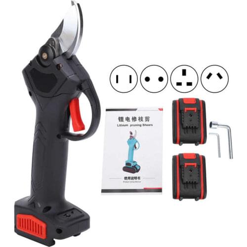 Electric Pruning Shears Garden Cordless Fruit Tree Branch Cutting Tools AC100-240V Branch Cutting Tools