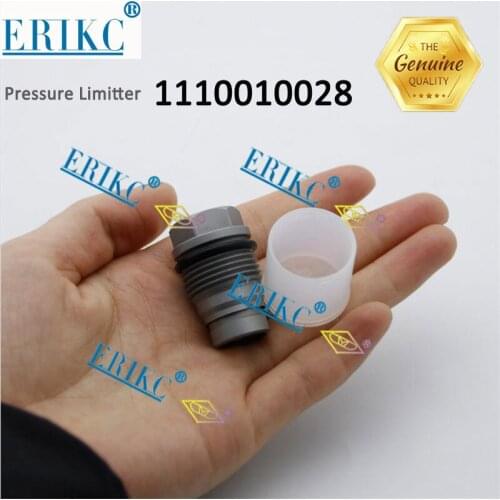 ERIKC 1110010028 Genuine Pressure-limited Valve 1 110 010 028 Fuel Common Rail Pressure Relief Limiter Valve for Cummins FENDT