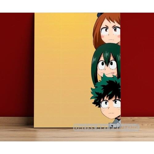 Canvas Anime My Hero Academia Pictures Home Decoration Paintings Poster HD Prints Wall Art Modular Living Room Framed