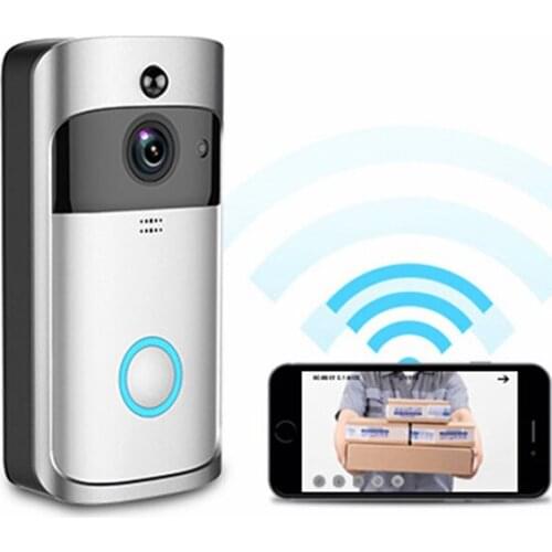 Smart IP Wireless Doorbell Camera Wifi 1080P Call Intercom Video Eye For Apartments Door Bell Ring Phone Home Security Cameras