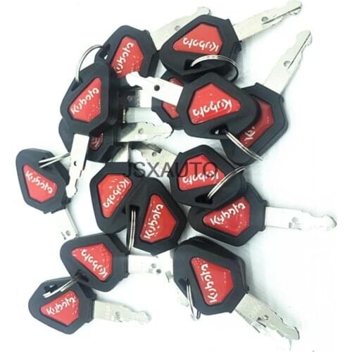 For KUBOTA 15/30/155/161/163 excavator ignition Without chip key start key door key Chip shell Protection excavator accessories