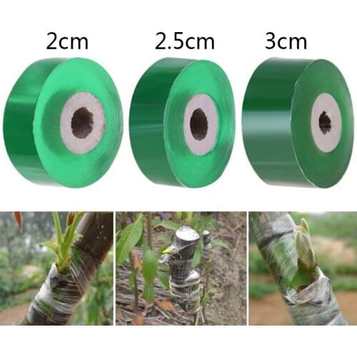 2/2.5/3cm x100m Eco-friendly Biodegradable Grafting Tape Graft Membrane Gardening Bind Belt Engraft Branch PE Plant tie Tape