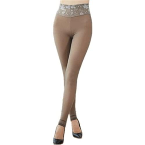 Lovepeapomelo Women's Winter Leggings