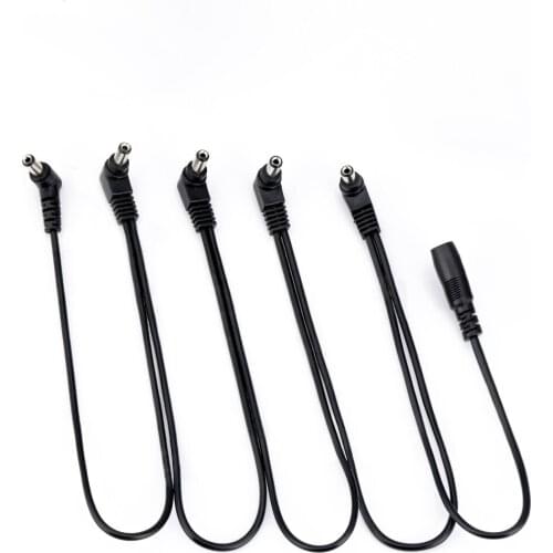 Musiclily Pro DC 9V Power Jack Splitter Adapter 1 for 5 Way Daisy Chain Power Cable for Guitar Effect Pedals