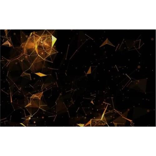 Wallpaper for walls 3 d for living room 3d stylish golden wallpapers mosaic TV background wall