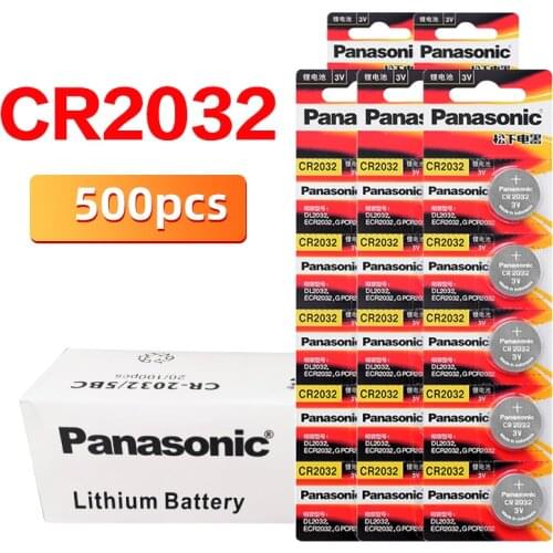 PANASONIC cr2023 500pcs/lot original brand new battery for 3v button cell coin batteries for watch computer cr2023 For Toys