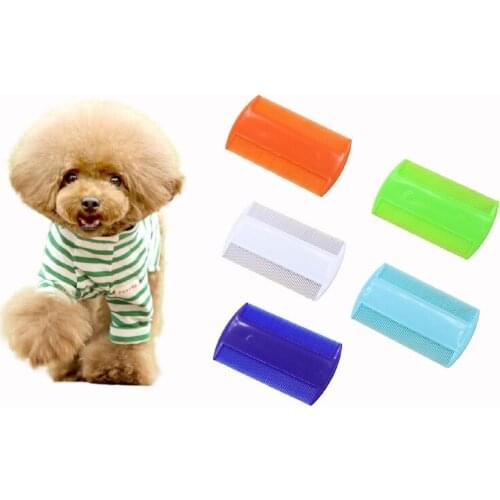 Pet Dog Double Sided Head Lice Comb Protable Fine Tooth Head Lice Hair Combs For Styling Tools Pet Hair Comb Hair Accessories