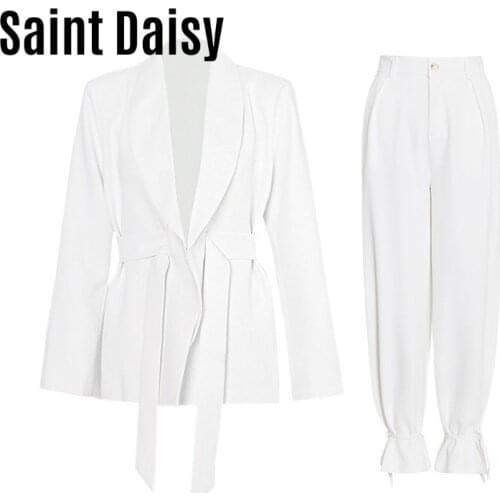Saint Daisy Women's Trouser Suits With A Jacket
