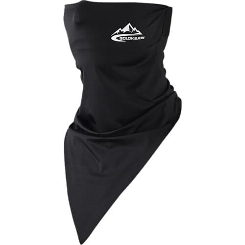 Ice Silk Sunscreen Triangle Scarf Riding Face Towel Triangle Ice Silk Sun-proof Elastic Towel For Outdoor Sports Magic Headscarf