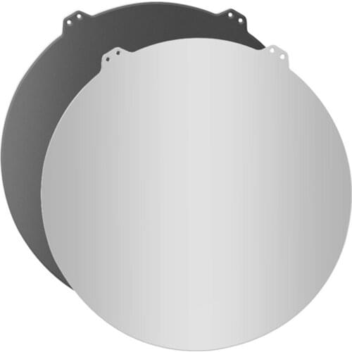 Steel Build Plate 220mm 8.6 inch Diameter Round Spring with PEI Printing Surface+Magnetic Base For Flsn Q5 Printer