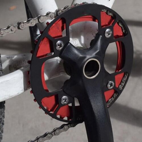Bicycle 104BCD Crank Oval Round 32T 34T 36T 38T 40T 42T Narrow Wide Chain Wheel MTB Bike Chainring Wheel Chainring Protective