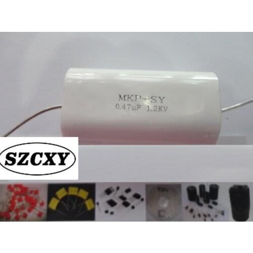 100% New and original CBB20 MKP-IGBT 0.47UF1200V Axial capacitor frequency divider