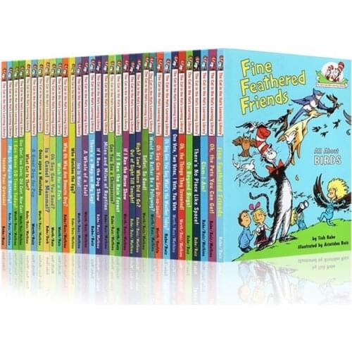 33 Books/set Dr. Seuss Series Interesting Story Childrens Picture English Books Kids Child Festival Gift learning education toy